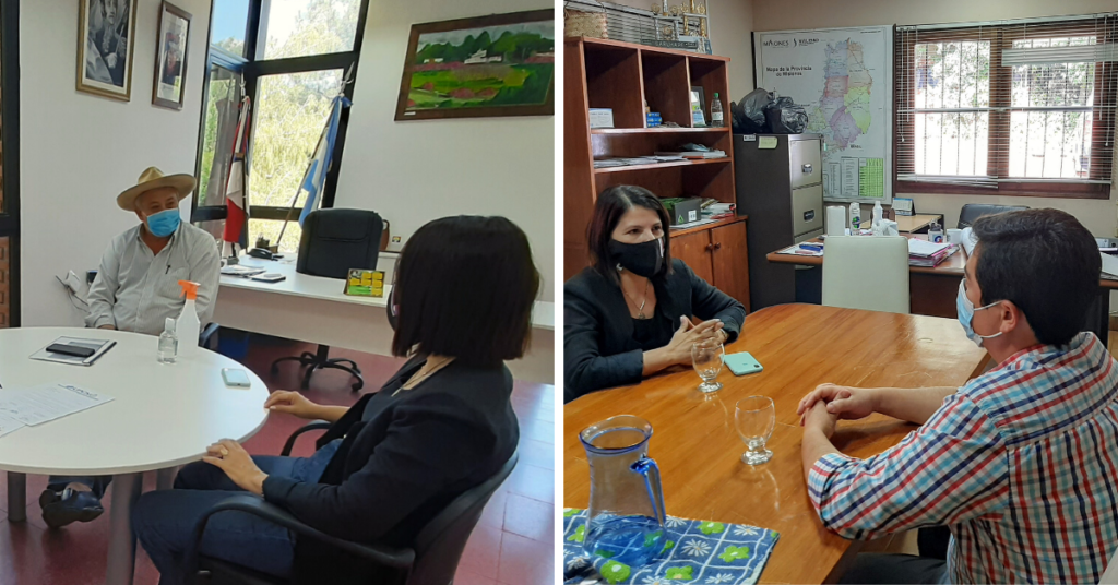 Eldor Hut, Gerardo Schmit, Rita Nuñez