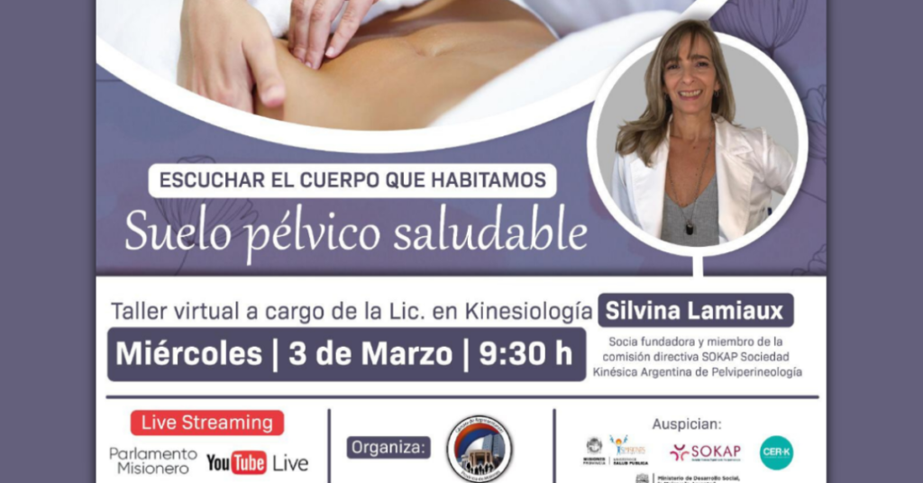 Escuchar al cuerpo que habitamos - Suelo pélvico saludable - Taller online