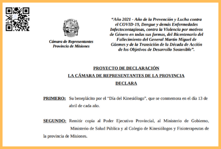 Día del Kinesiologo