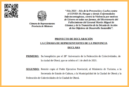 Federación de Colectividades