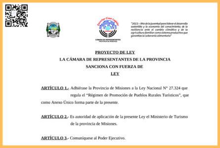 PROYECTO DE LEY – Proponiendo la adhesión de la Provincia a la Ley Nacional N.° 27.324.